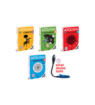 Arı Yayıncılık 5 Sınıf Atölyem Tüm Dersler Kazanım ve Beceri Temelli Öğreten Sorular + Kitap Okuma Işığı Hediye (Çok Renkli)