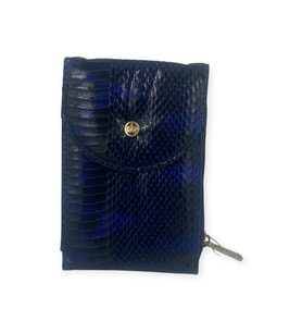 Ollbag OL-1093Y Kadın Zincir Askılı Mini Çanta Cüzdan (Lacivert)