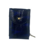 Ollbag OL-1093Y Kadın Zincir Askılı Mini Çanta Cüzdan (Lacivert)