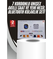 9 Ultra Akıllı Saat 49mm 2inç Ekran 7 Kordonlu ve Bluetooth Kulaklık