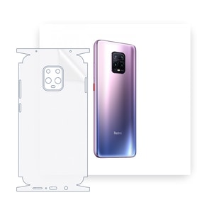 SChitec Redmi 10x Pro Uyumlu Fullbody Arka Kaplama Hidrojel Koruyucu Film