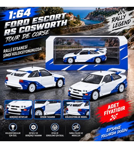 1/64 Ford Escort RS Cosworth Tour de Corse (adet fiyatıdır)