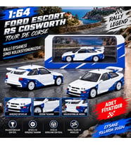 1/64 Ford Escort RS Cosworth Tour de Corse (adet fiyatıdır)