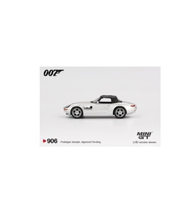 Mini GT 906 BL BMW Z8 "Dünya Yeterli Değil" 1/64 Model Araba (Çok Renkli)