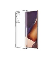 Samsung Galaxy Note 20 Premium Silikon Kılıf Şeffaf
