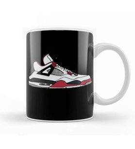 Air Jordan J Sneaker Kupa Bardak Porselen
