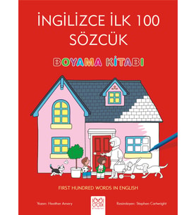 İngilizce İlk Yüz Sözcük Boyama Kitabı