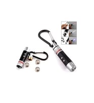 El Feneri Anahtarlık Işıklı Anahtarlık 3 Fonksyonlu Lazer Led Fener