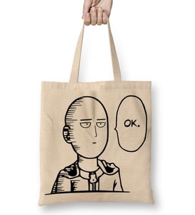 One Punch Man Bez Çanta Uzun Saplı