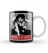 One Piece Monkey D Luffy 01 Kupa Bardak Porselen