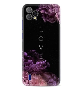 Reeder P13 Blue Plus 2022 Kılıf Silikon Desen Özel Seri Love Flow 1664