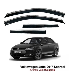Volkswagen Jetta Kromlu Cam Rüzgarlığı Niken 2011 Sonrası