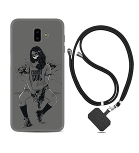 Samsung J6 Plus J7 Prime J7 Pro M20 Kılıf Boyun Askılı Silikon Purest Evil 1627