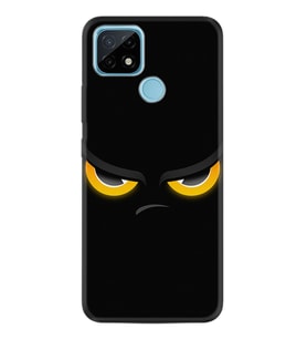 Realme C11 C21 C21Y C25Y C11 2021 Kılıf Desemli Silikon Black Eyes 1644