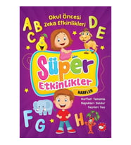 Süper Etkinlikler Harfler - Okul Öncesi Zeka Etkinlikleri