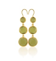 Kadir Jewellery 22 Ayar Altın Kaplama Vintage Küpe -El İşçiliği Ve Hipoalerjenik Küpe