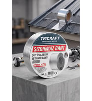 Tricraft Sızdırmaz Çatı İzolasyon ve Tamir Bantı 72mm x 2m