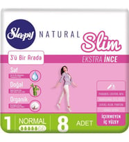 Sleepy Natural Slim Ekstra Ince Normal 8'li / no 1 /