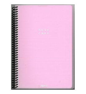 PAPİRÜS NOTE CASE PP. KAPAK SPİRALLİ A4 100YP. KARELİ DEFTER