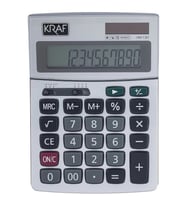 KRAF 12 HANE MASA ÜSTÜ HESAP MAKİNESİ HM-130