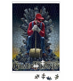 Lord Mario Game of Thrones Puzzle 240 Parça Yapboz