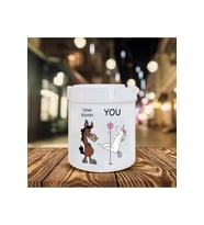 You Are Baskılı Seramik Küllük