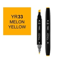 TOUCH TWIN YR-33 ÇİFT UÇLU MARKER MELON YELLOW