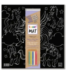 Funny Mat - Unıcorn 40x40cm