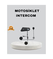 Motosiklet Kaskı İçin Bluetooth Kulaklık – Kablosuz Mikrofonlu Gürültü Azal - HPSBYI6525-9