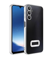 Samsung Galaxy A24 Uyumlu Kılıf Kamera Korumalı Logo Gösteren Zore Omega Kapak