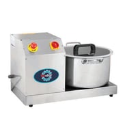 Bosfor UZK-02 - Et Sebze Parçalama (Zırh Kıyma) ve Humus Makinesi Set Üstü Model 220V 20 LT