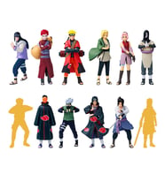 Naruto 12'li Koleksiyon Figür Seti Model 1