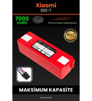 Xiaomi Mi Robot Vacuum S10T 7000mAh Robot Süpürge Bataryası - Yüksek Yoğunluklu Li-ion Hücre