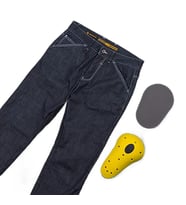 P074 Motosiklet Pantolonu Korumalı Kot Pantolon 4 Mevsim Likralı