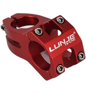 Lunje Bisiklet Gidon Boğazı 31.8mm Kırmızı