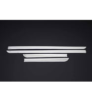 PEUGEOT 307 HB/SW UYUMLU YAN KAPI ÇITASI 4 PARÇA 2001-2008 PASLANMAZ KROM