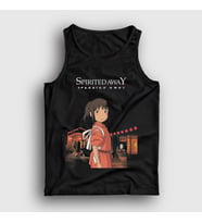 Presmono Unisex Siyah Chihiro Ogino Spirited Away Atlet 542057tt