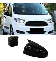 Ford Courier Batman Yarasa Ayna Kapağı Piona Black ABS 2018-2021