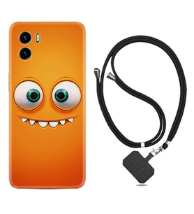 Vivo Y15S Y32 Y33S Y51 Y53S Kılıf Boyun Askılı Silikon Dişlek 1615