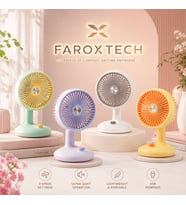 USB Masaüstü Mini Fan – Sessiz Çalışan, Ayarlanabilir ve Taşınabilir Vantilatör