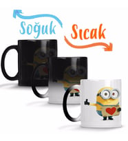 Minion Minions 03 Sihirli Kupa Bardak Porselen