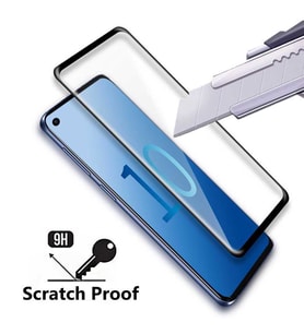 Samsung Galaxy S10 Ekran Koruyucu Full Tam Kaplayan Kavisli HD Esnek Film (Renksiz)