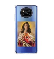 Poco X3 NFC Uyumlu Lana Del Rey Desenli Şeffaf Telefon Kılıfı