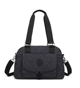 Krinkıl Kumaş Kadın Çantası Smart Bags 1122-91 Desenli