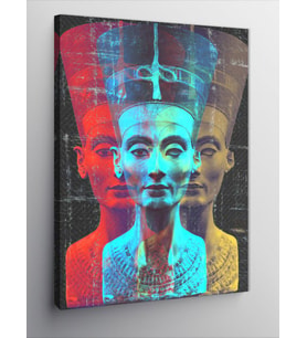 Kanvas Tablo Mısır Firavun Kraliçe Nefertiti