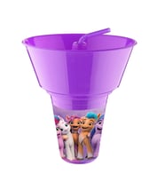 Myy Little Pony Yuvarlak Mısır Kovalı Pipetli Bardak