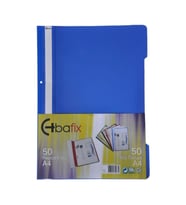 Bafix Telli A4 Dosya Mavi (50 Li Paket)