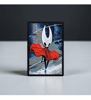 Hollow Knight Hornet 3D Magnet 6×9 cm
