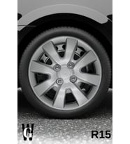 Hyundai Atos 15 İnç Jant Kapağı (4 ADET) Gri G102
