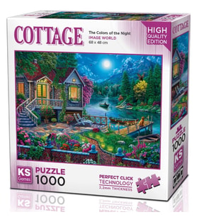 KS Games 1000 Parça Gecenin Renkleri Puzzle